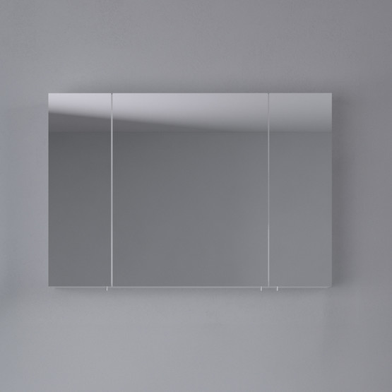 Bonitobagno Capri Aynalı 100 cm Üst Modül Banyo Dolabı