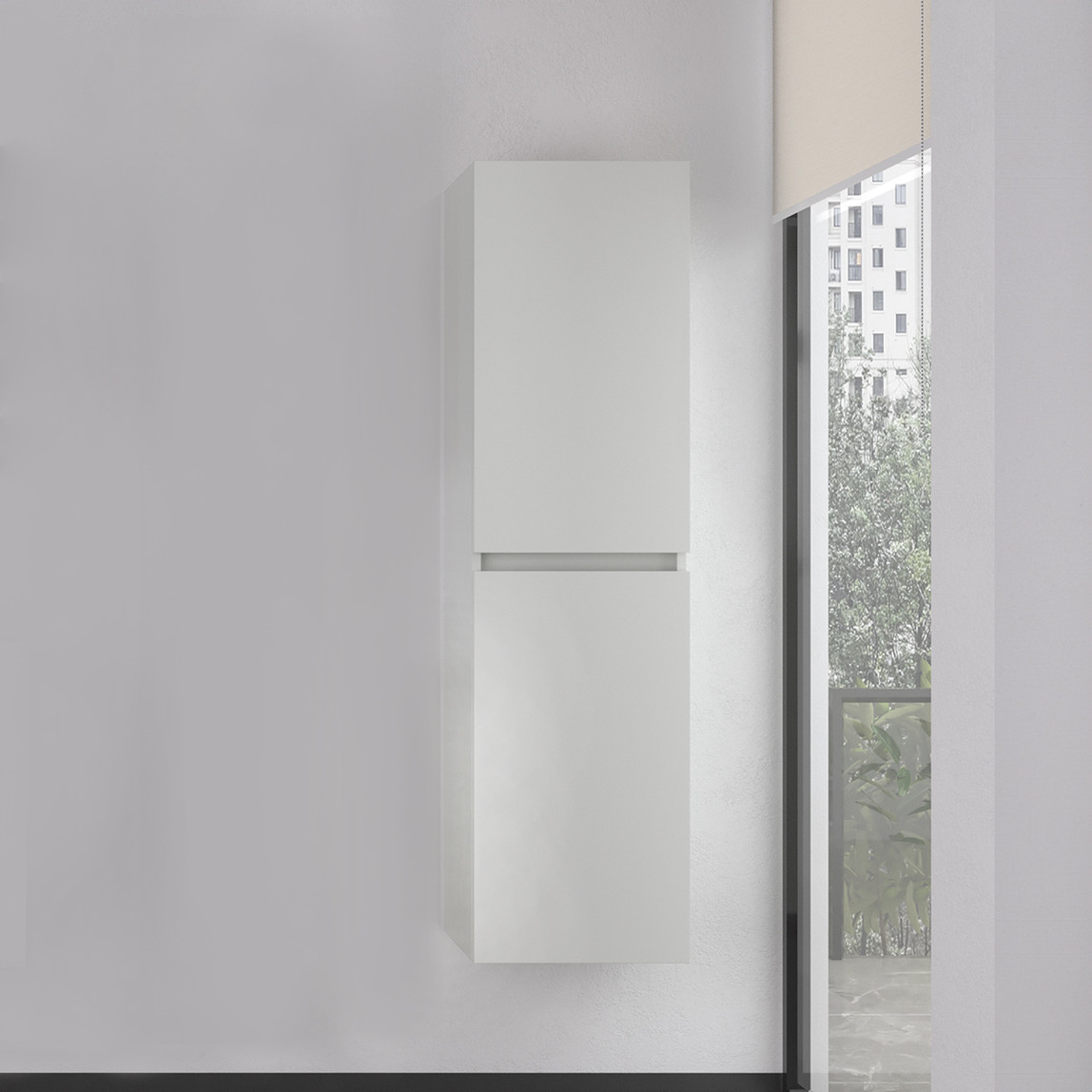    Bonitobagno Capri 40 cm Banyo Boy Dolabı Beyaz 