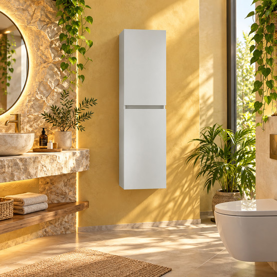 Bonitobagno Capri 40 cm Banyo Boy Dolabı Beyaz