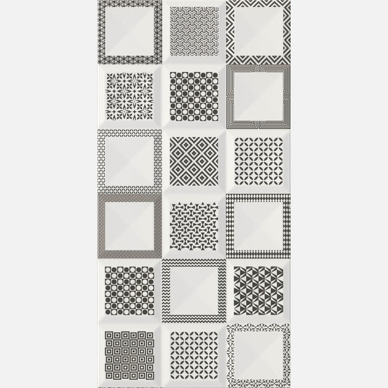 Çanakkale Seramik Aria Siyah Modern-X 30x60cm Rp-8394