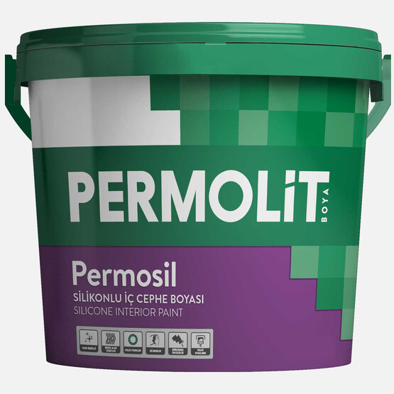 Permolit 10Kg Permosil Silikonlu Mat Op-Baz İç Cephe Boya Permolit