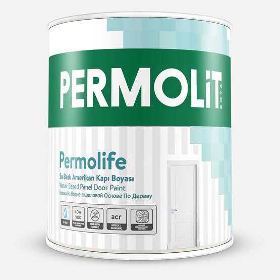 Permolit 7,5L Permolife Su Bazlı Op-Baz Parlak Boya Permolit