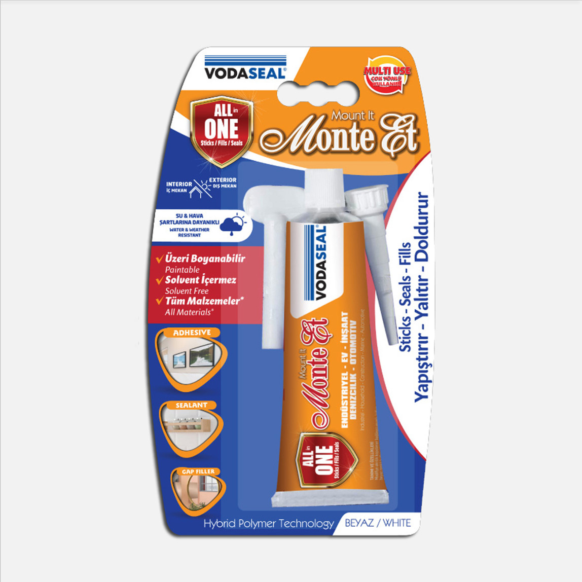    Monte Et Hybrid Polimer Yapıştırıcı 75 Gr 