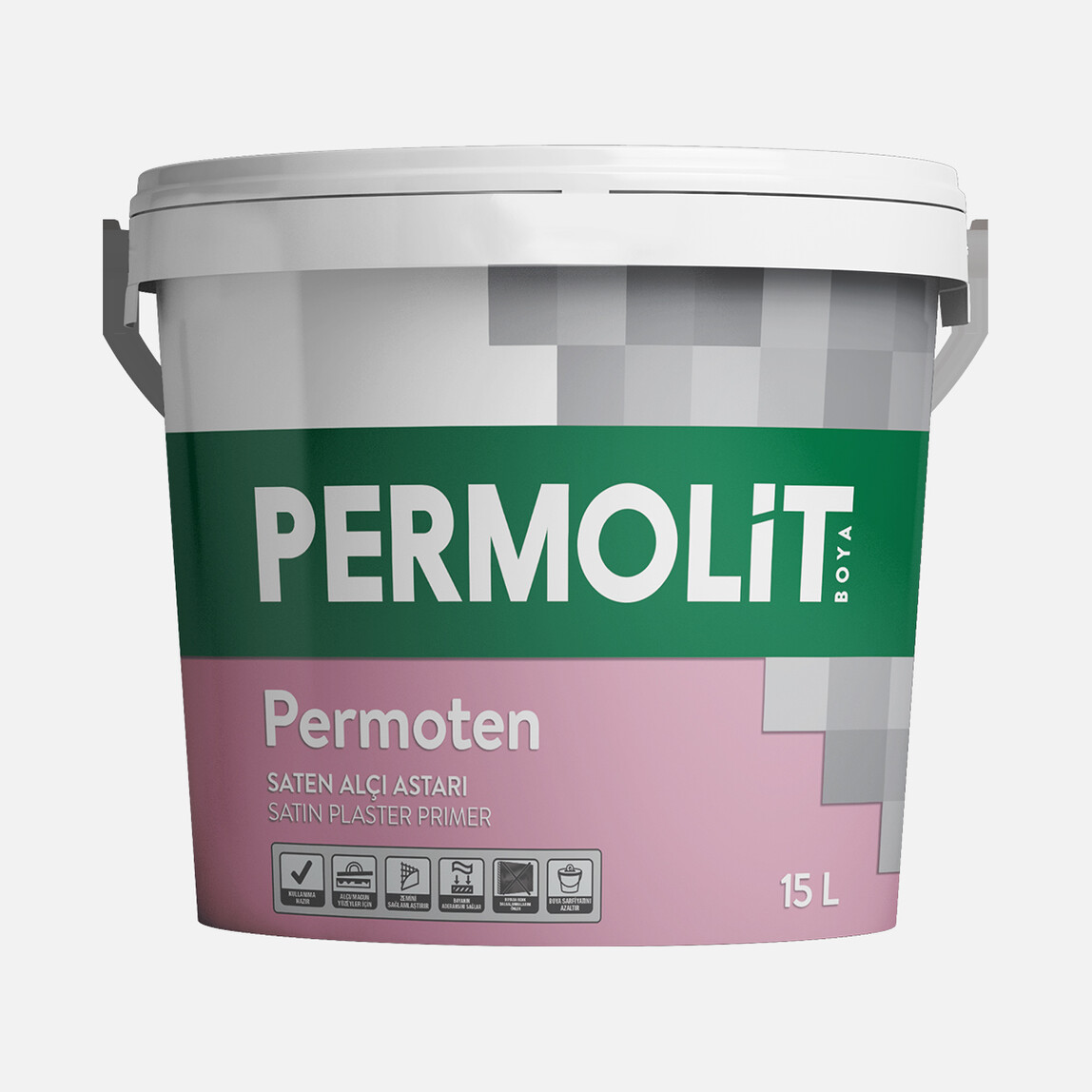    Permolit 15 Lt Permoten Saten Alçısı Astarı 