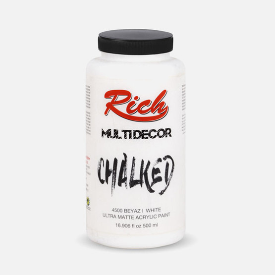 Rich Multi Decor Chalked Beyaz 500 cc 