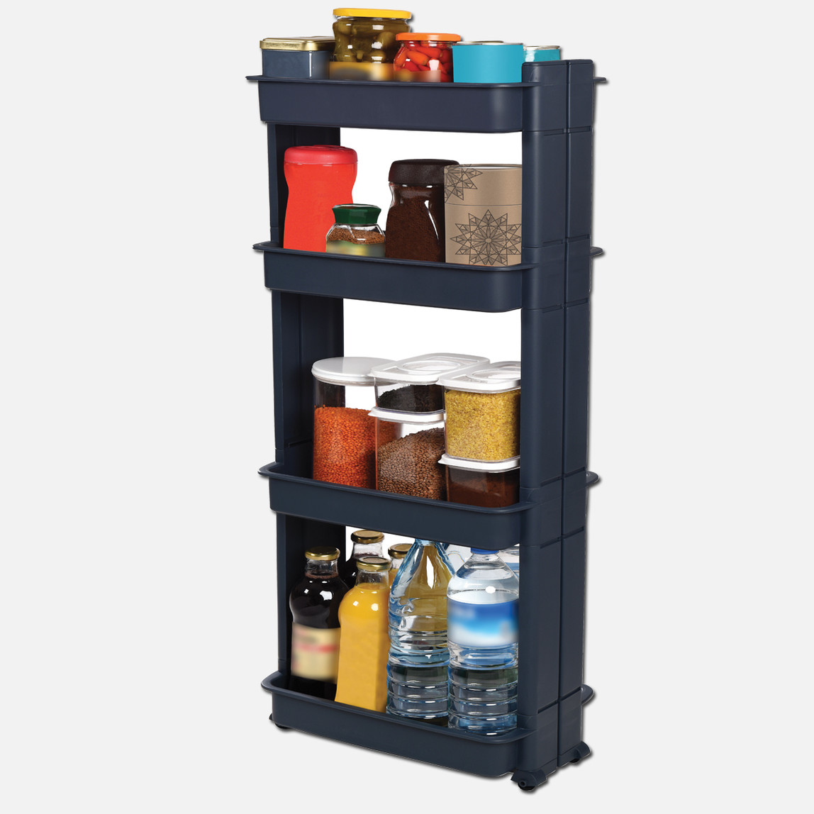    Motek Tekerlekli Modüler Organizer 4'lü  