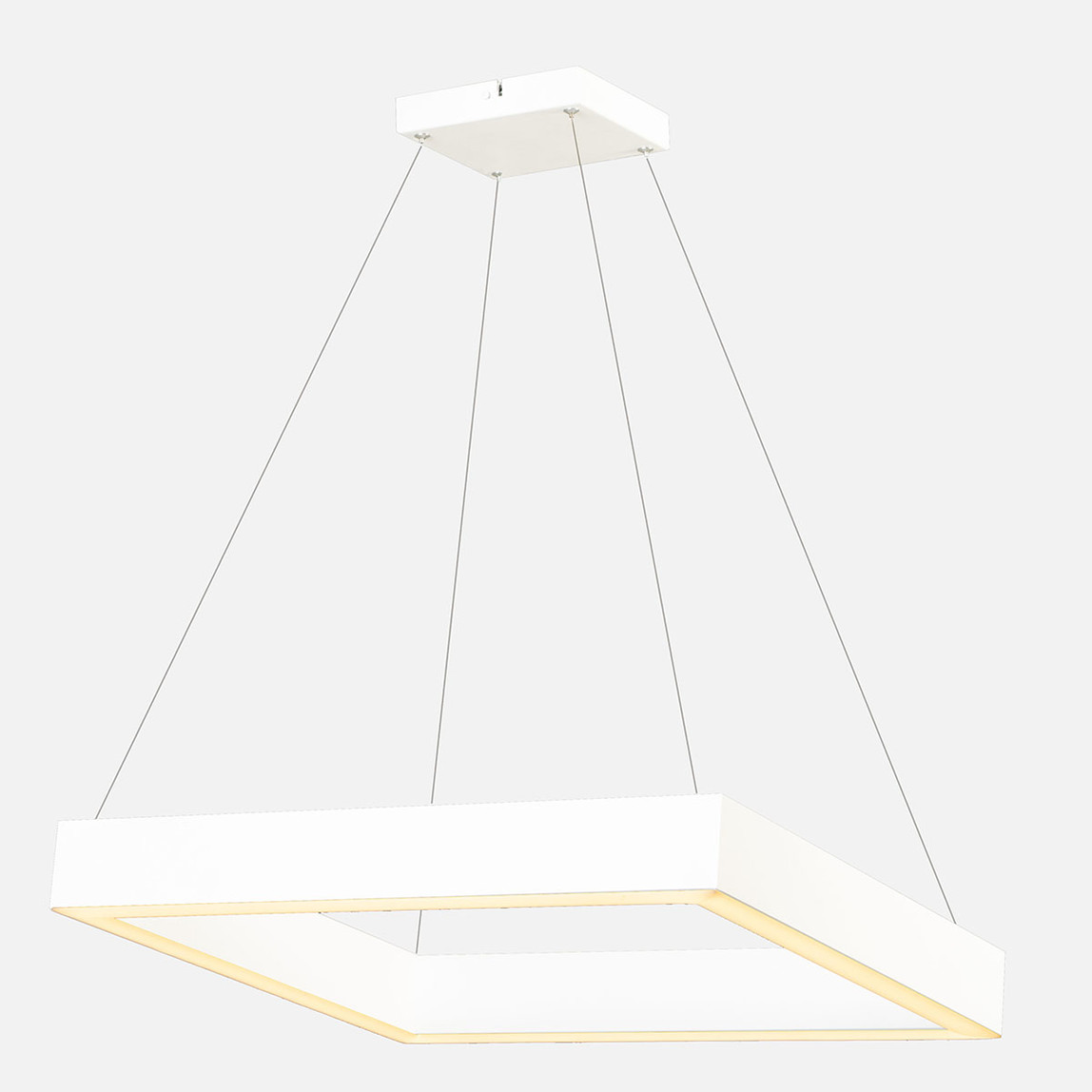    Dlc Profil Sarkıt 150 cm Plastik Kare Tekli Modern Sarkıt Beyaz 4000K   