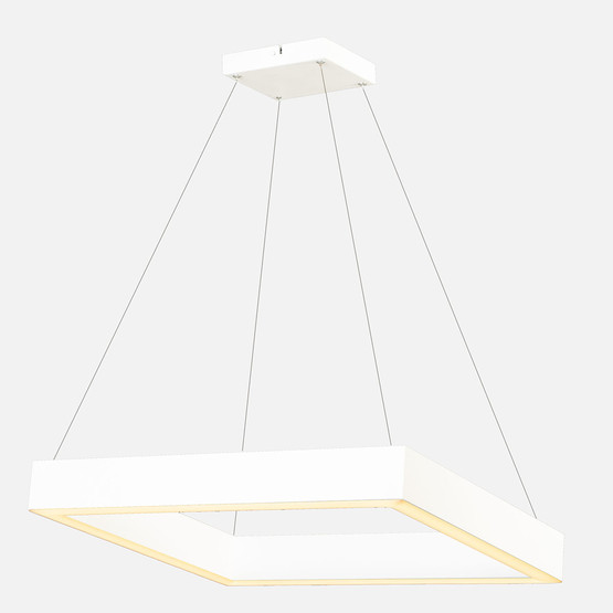 Dlc Profil Sarkıt 150 cm Plastik Kare Tekli Modern Sarkıt Beyaz 4000K  