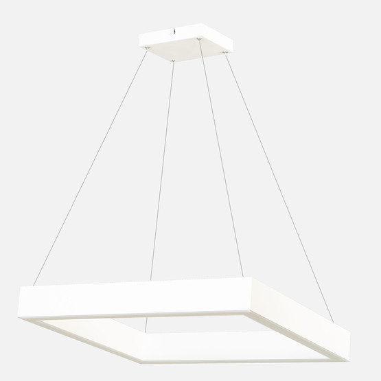 Dlc Profil Sarkıt 150 cm Plastik Kare Tekli Modern Sarkıt Beyaz 4000K  