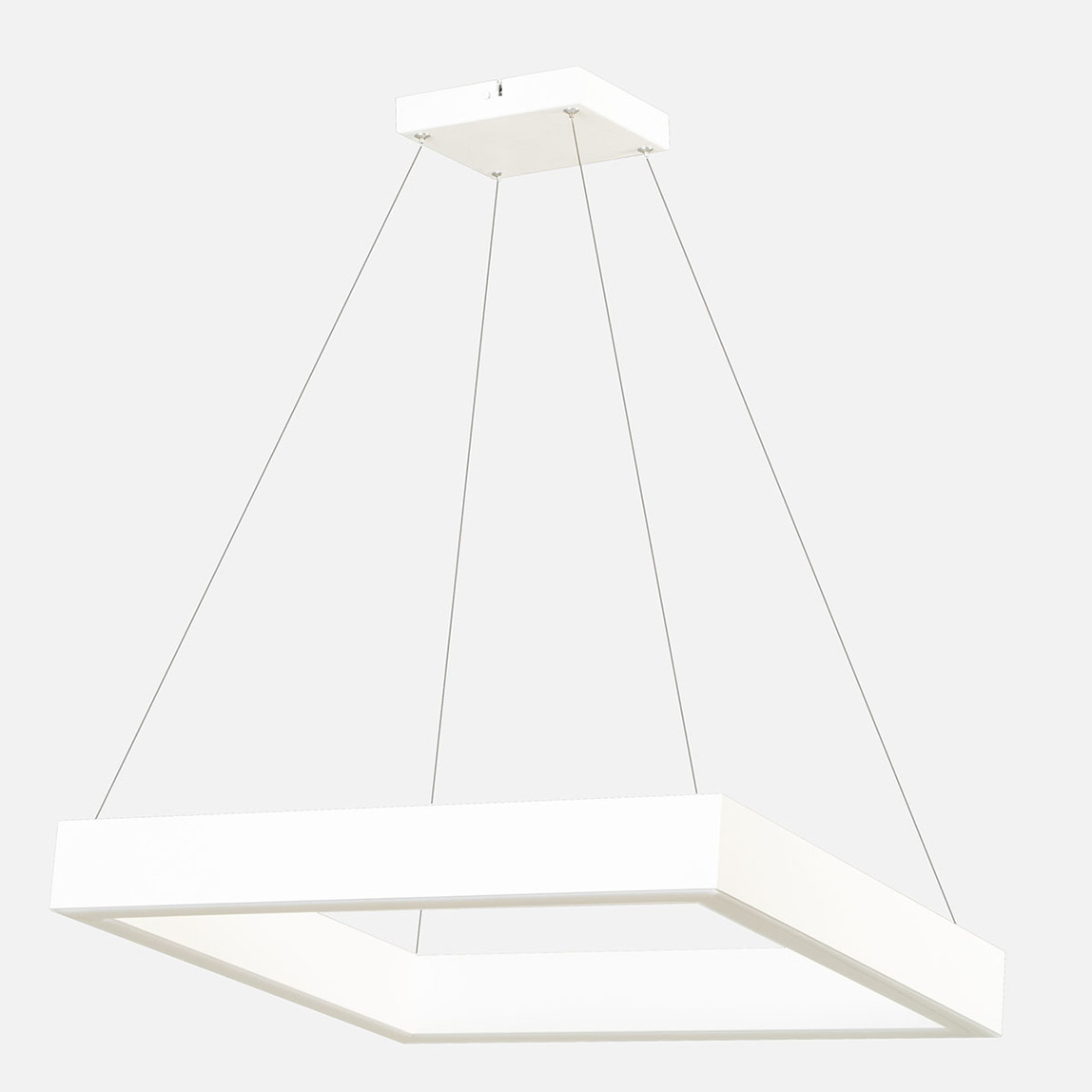    Dlc Profil Sarkıt 150 cm Plastik Kare Tekli Modern Sarkıt Beyaz 3000K   