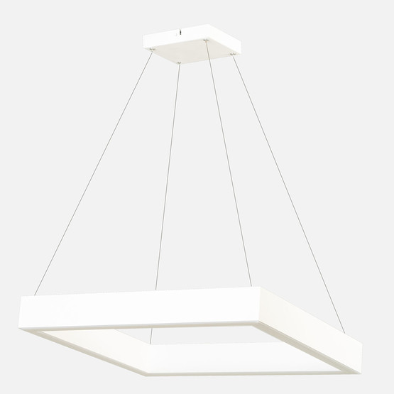 Dlc Profil Sarkıt 150 cm Plastik Kare Tekli Modern Sarkıt Beyaz 3000K  