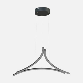 Dlc Profil Sarkıt Slim 4000K Plastik Tekli Modern Sarkıt Antrasit 4000K  