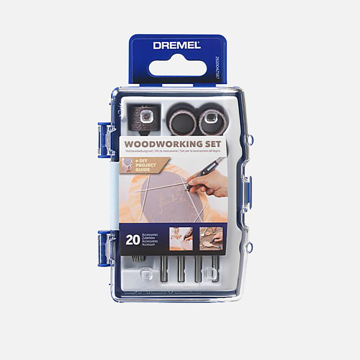    Dremel Ahşap İşleri Aksesuar Seti 20 Parça  
