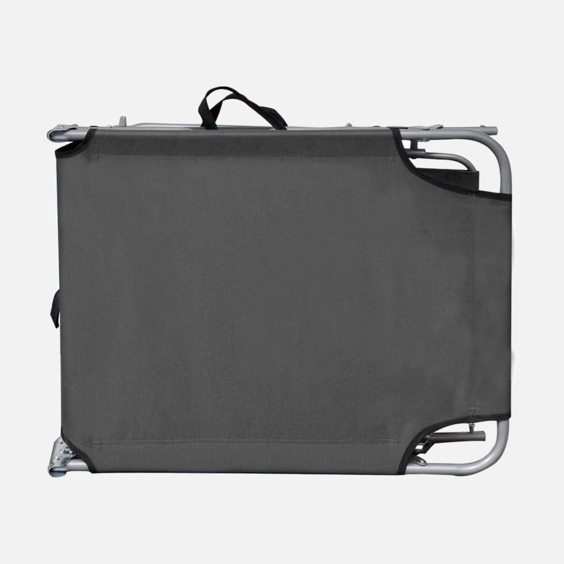    Sunfun Metal Katlanabilir Şezlong Gri  