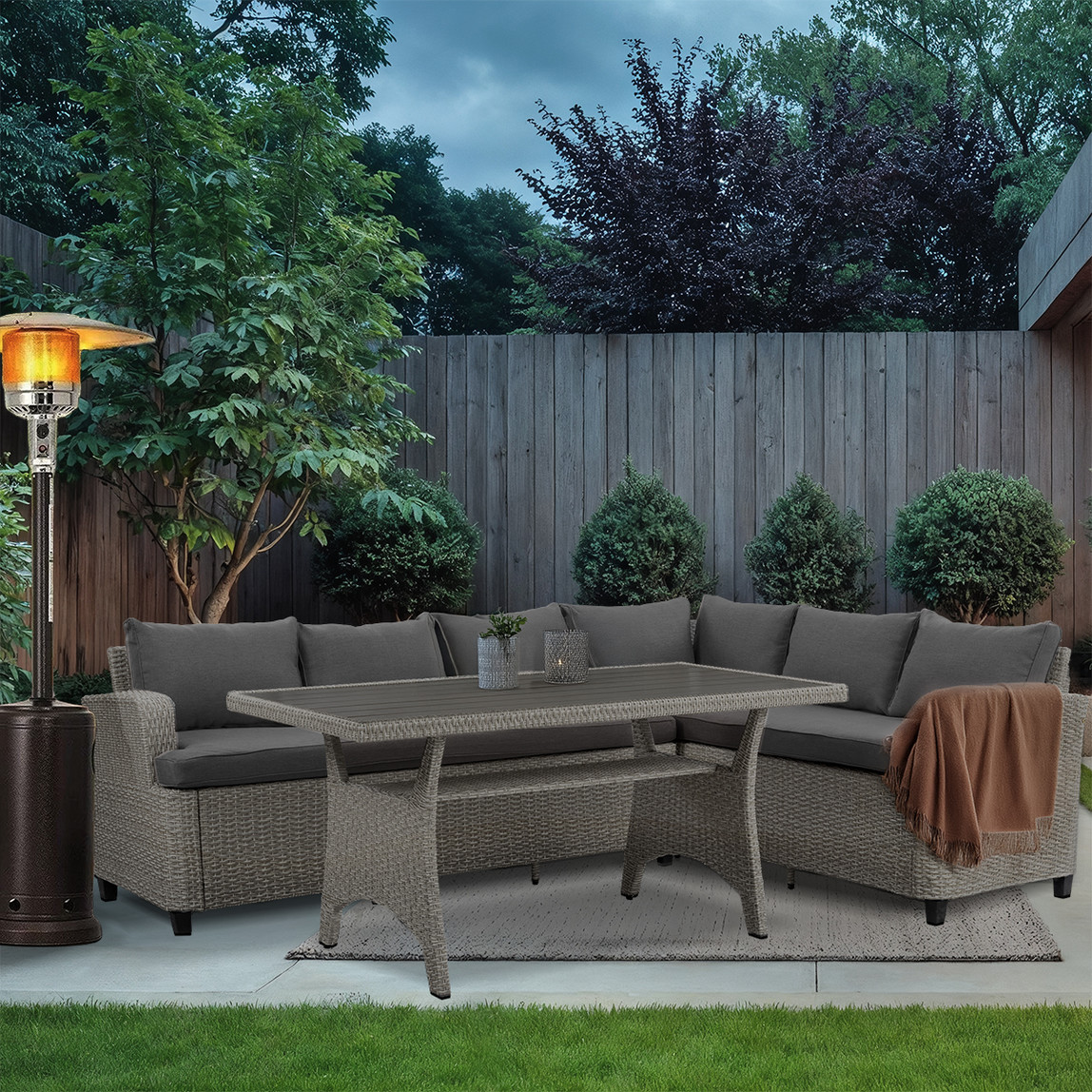    Sunfun Güde Rattan Modüler Oturma Grubu   