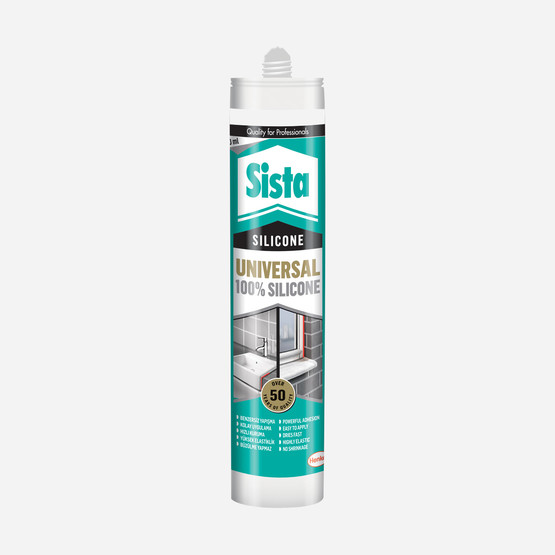 Sista Universal 20'li %100 Silikon Beyaz 280 ml