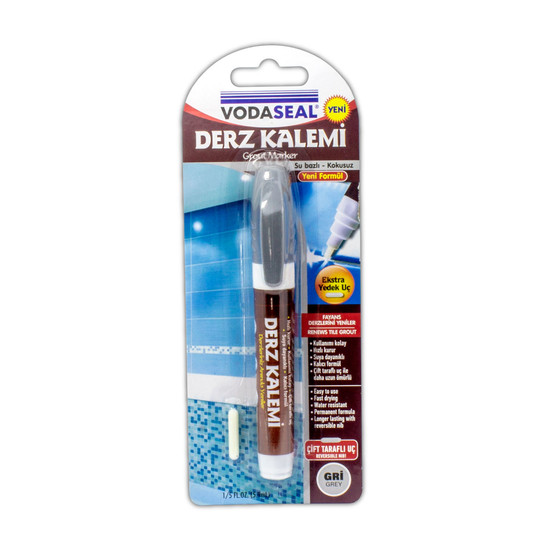 Vodaseal Derz Yenileme Kalemi Gri
