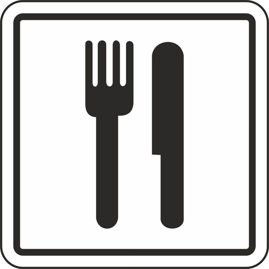 Extra Fix Uyarı Levhası Pvc Restaurant  