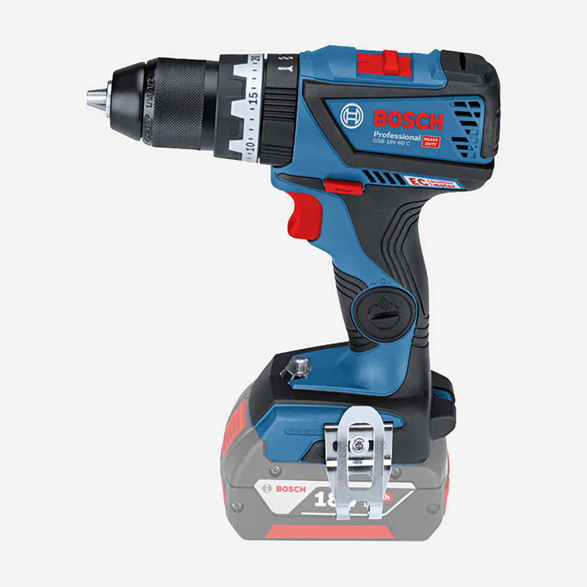    Bosch Profesyonel GSB 18V-60 C Akülü Li-ion Darbeli Akülü Vidalama -Solo (Akü ve Şarj Cihazı Dahil Değildir.) 