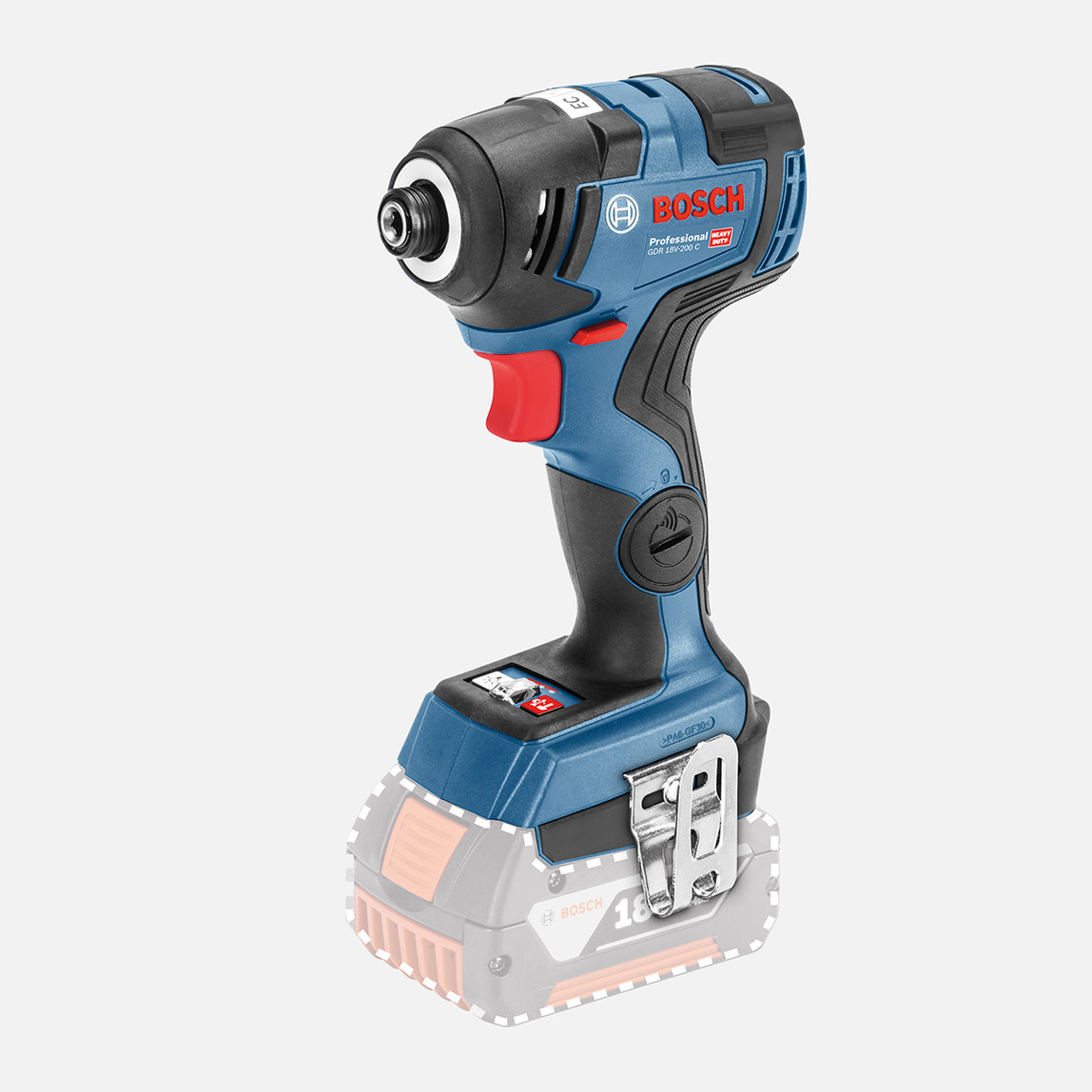   Bosch Profesyonel Solo GDR-18V-200 C 18V Li-ion Akülü Darbeli Somun Sıkma Makinesi (Akü ve Şarj cihazı Dahil Değildir.) 