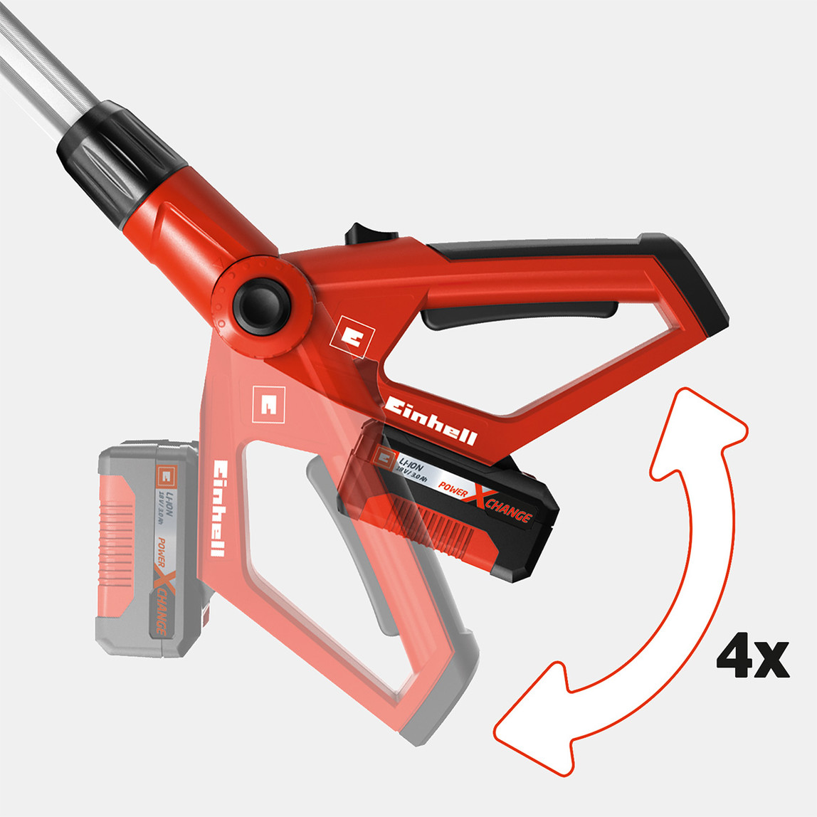    Einhell GE-HC 18 Li T-Solo Çok Fonksiyonlu Budama Makinesi (Akü ve Şarj Cihazı Dahil Değildir) 