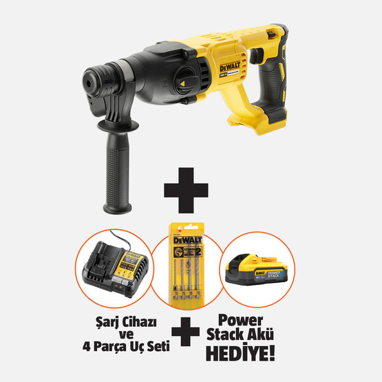 Dewalt DCH133NT-XJ 18V Solo Kömürsüz SDS Plus Kırıcı Delici Matkap