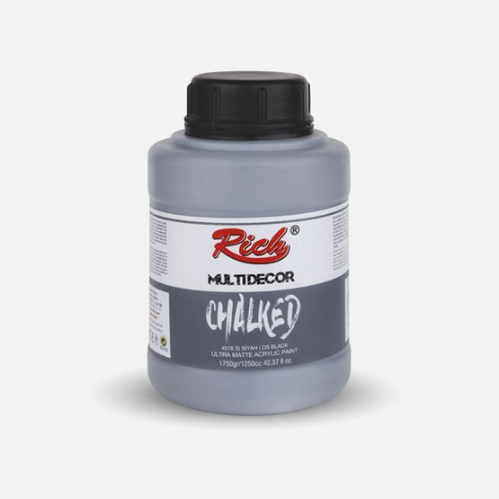 Rich Multi Decor Chalked İs Siyah 1250 cc 