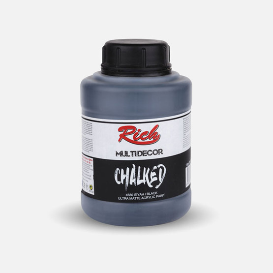 Rich Multi Decor Chalked Siyah 1250 cc 