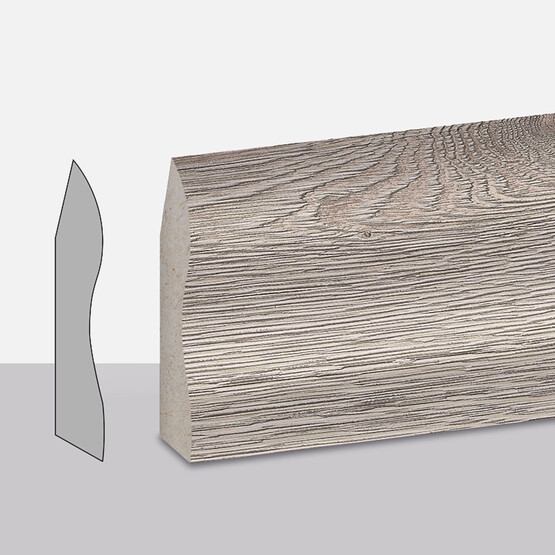 Yıldız Entegre Roma Süpürgelik 6 cm