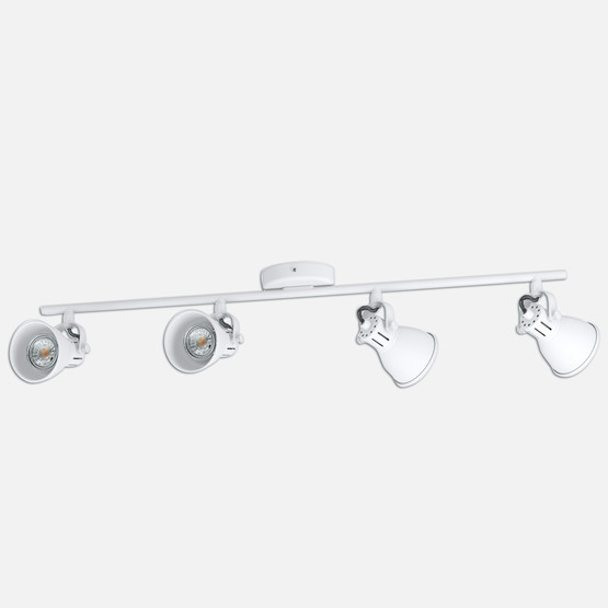 Eglo Seras1 3.3 W Ledli Yuvarlak Sıvaüstü Spot 4 Adet Spot  