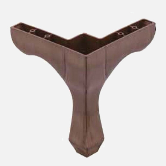 Adilon Lükens Ayak 8cm Kahve  