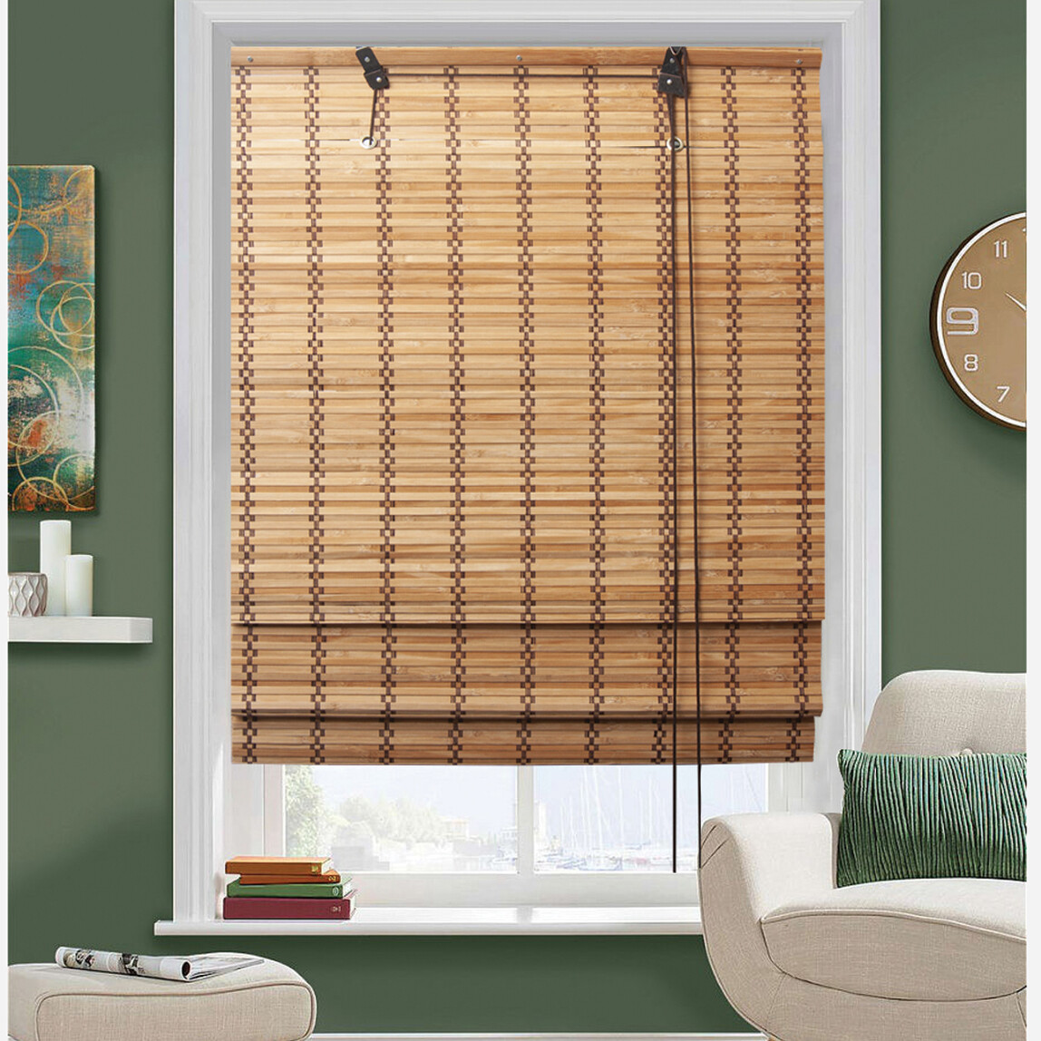    Linadora Adramis Bambu Stor Naturel 150 x 180 cm 