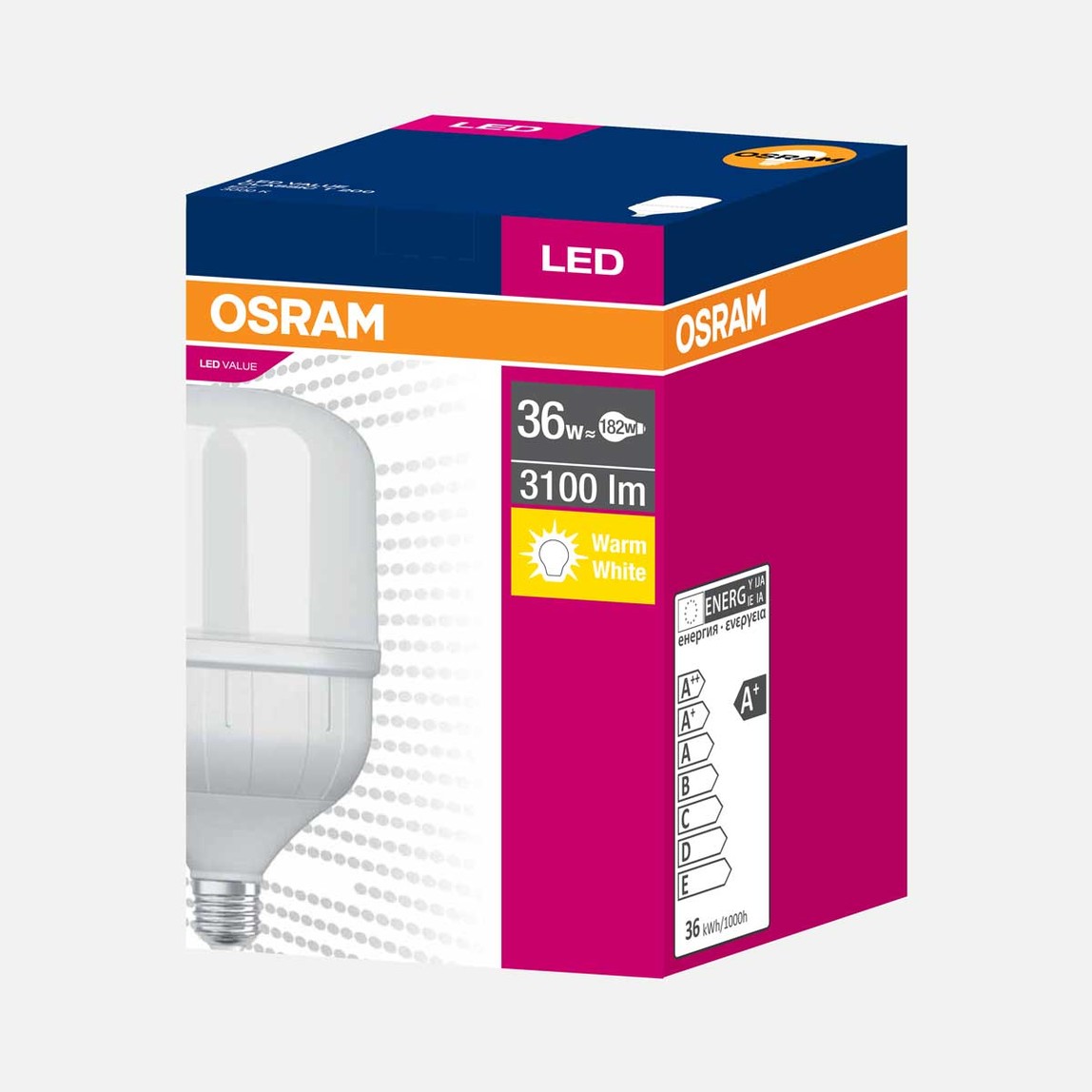    Osram Value Clt 36 W Sarı Klasik E27 Duy Led Ampul   