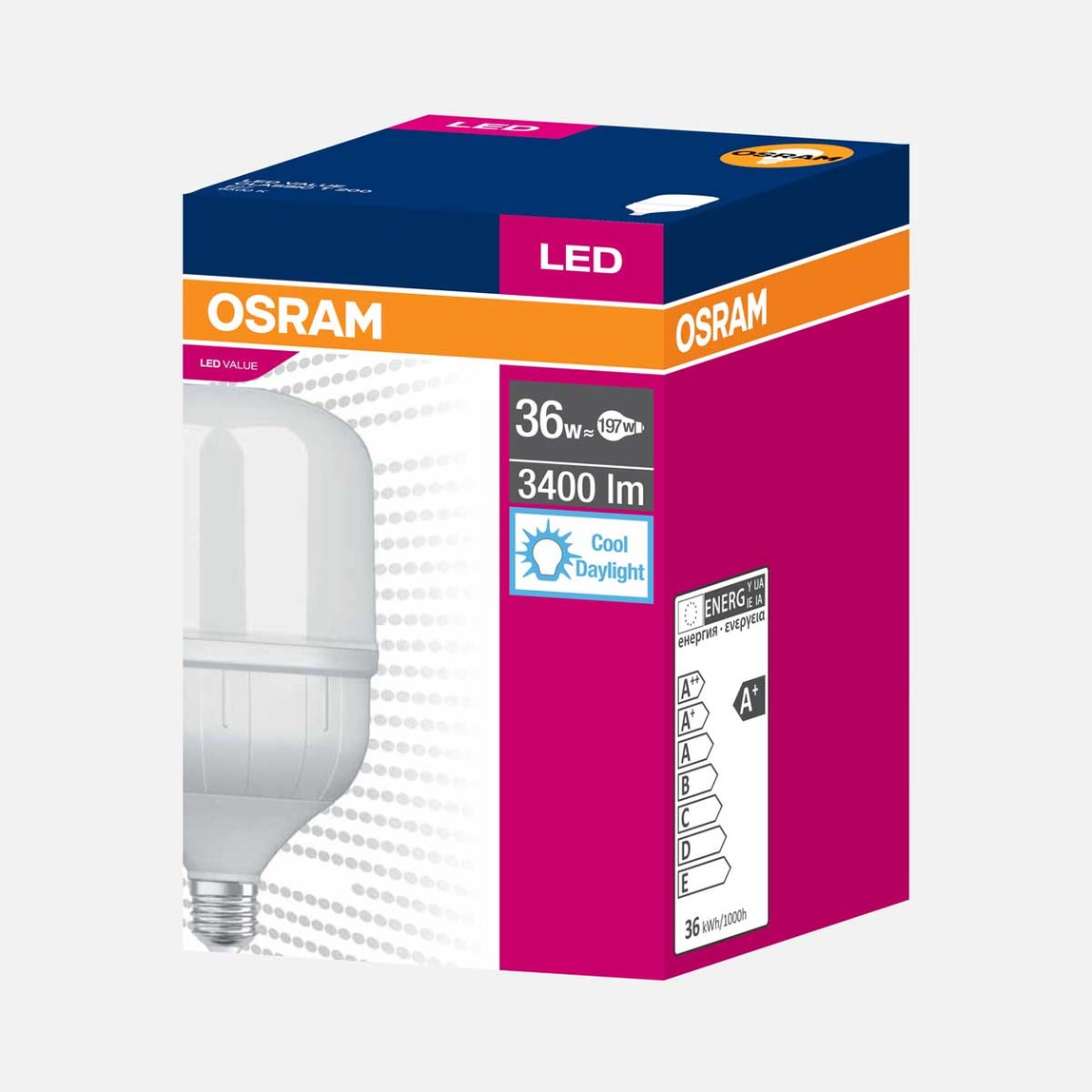    Osram Value Clt 36 W Beyaz Klasik E27 Duy Led Ampul   