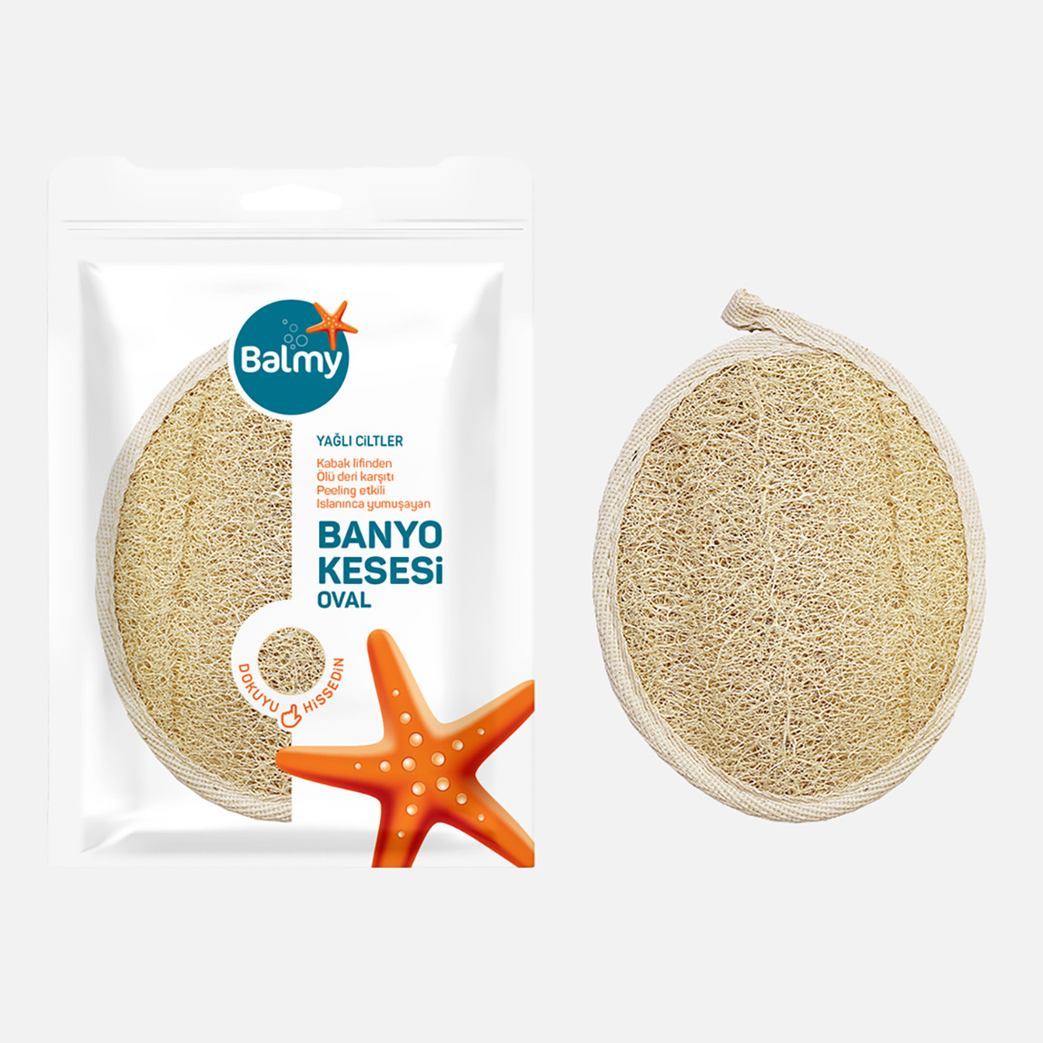    Balmy Loofah Yüz ve Vücut Lifi 