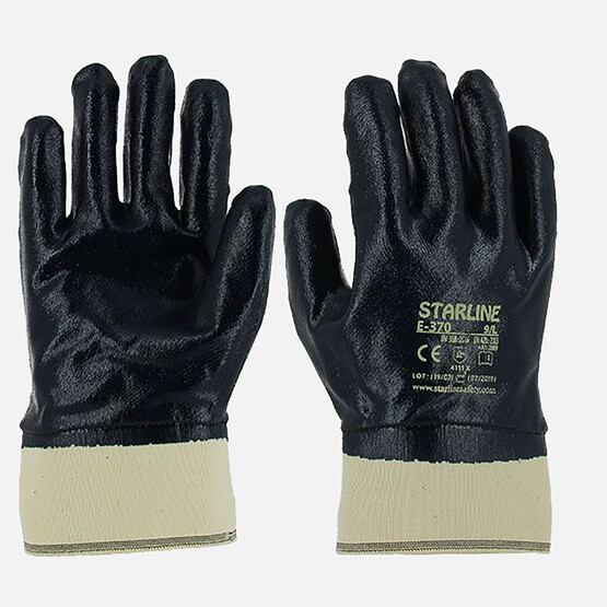 Starline Nitril Eldiven - Mavi E-370 9/L 