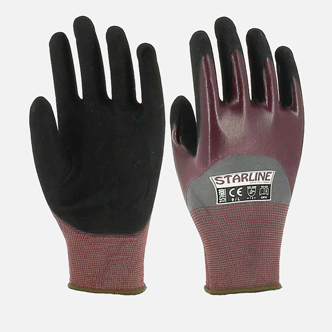    Starline Nitril Eldiven - Mor 151600 9/L  