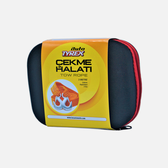 Auto Tyrex Çekme Halatı-Kemer 3 Ton / 3 Metre