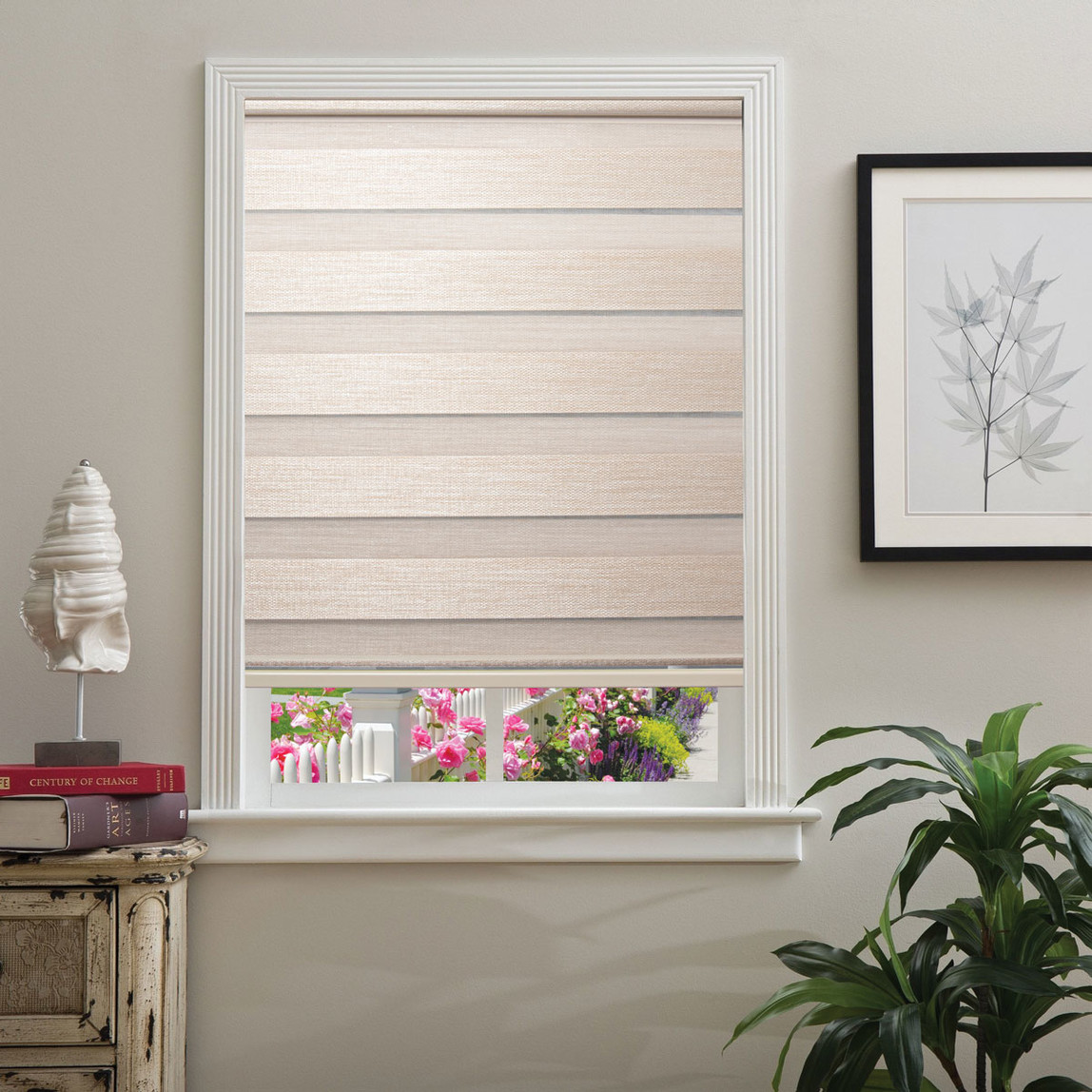    Elegance Hasır Bambu Polyester 60x200 cm Zebra Stor Kum Beji 
