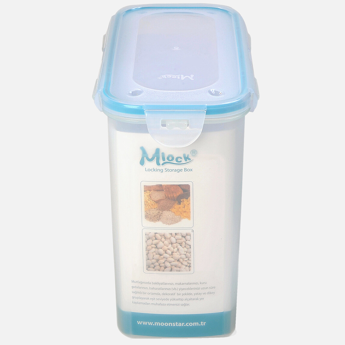    Moonstar Mlock Bakliyat Saklama Kabı 3 lt  