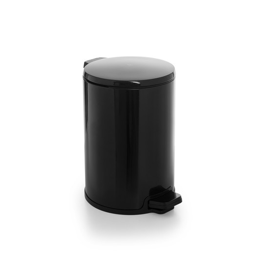 Primanova Cigo Pedallı Çöp Kovası 12L Siyah