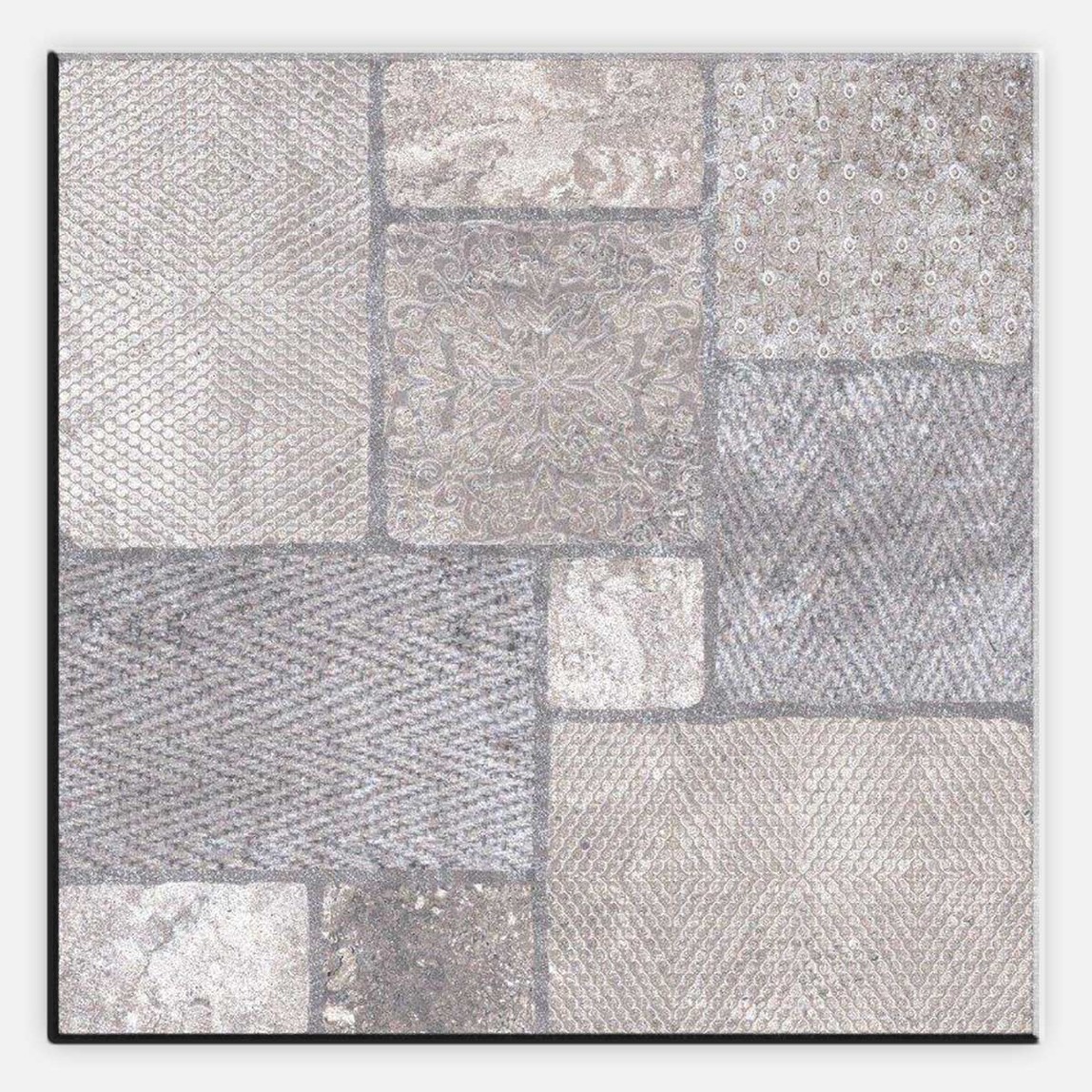    Duratiles Artemis Gri Mat Sırlı Porselen Yer Seramiği 45x45Cm 1,22 m2  
