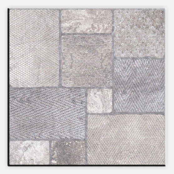 Duratiles Artemis Gri Mat Sırlı Porselen Yer Seramiği 45x45Cm 1,22 m2 