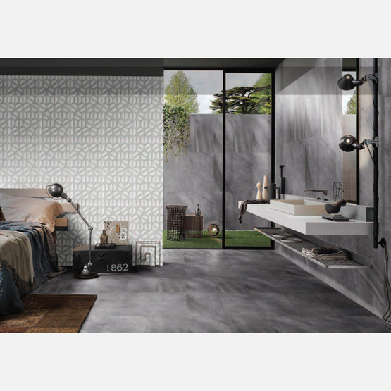 Çanakkale Seramik Metropol Karo Açık Gri 30 x 60 cm 1,80 m2
