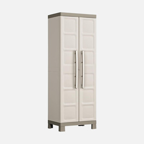 Keter Excellence 4 Raflı Plastik Dolap Bej