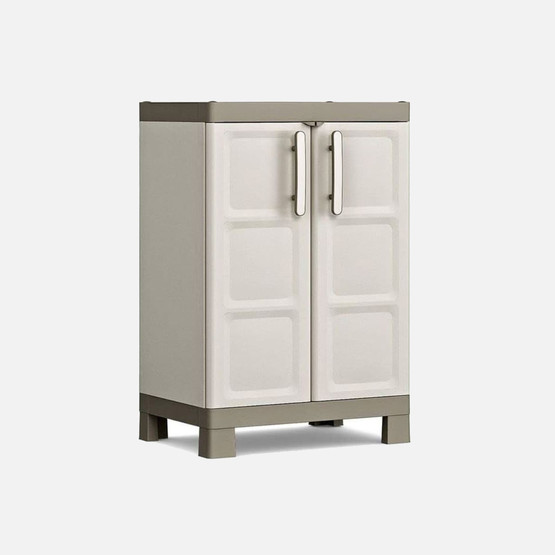 Keter Excellence 2 Raflı Plastik Dolap Bej