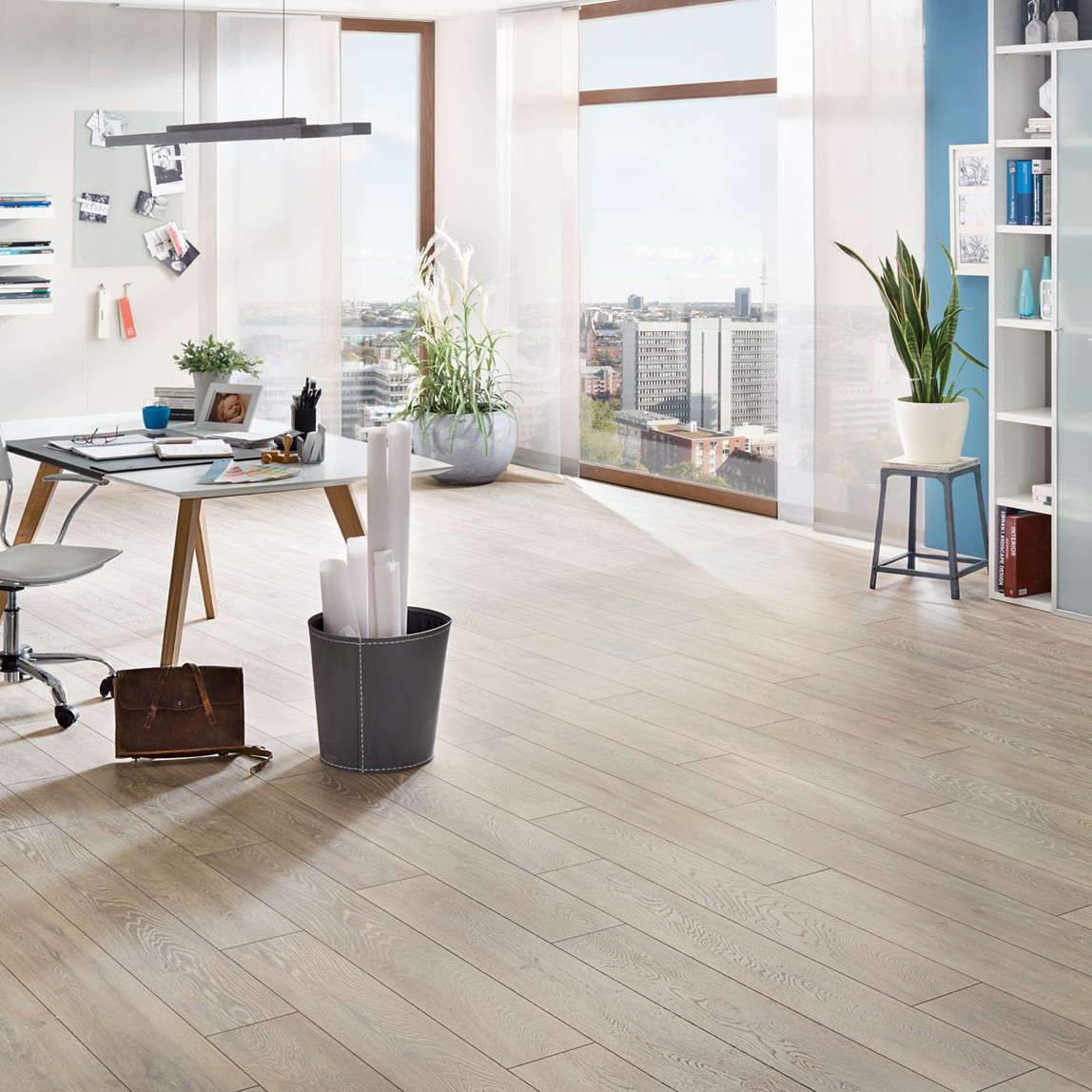    Krono Original Boulder Meşe Laminat Parke 1285x192x10 mm 