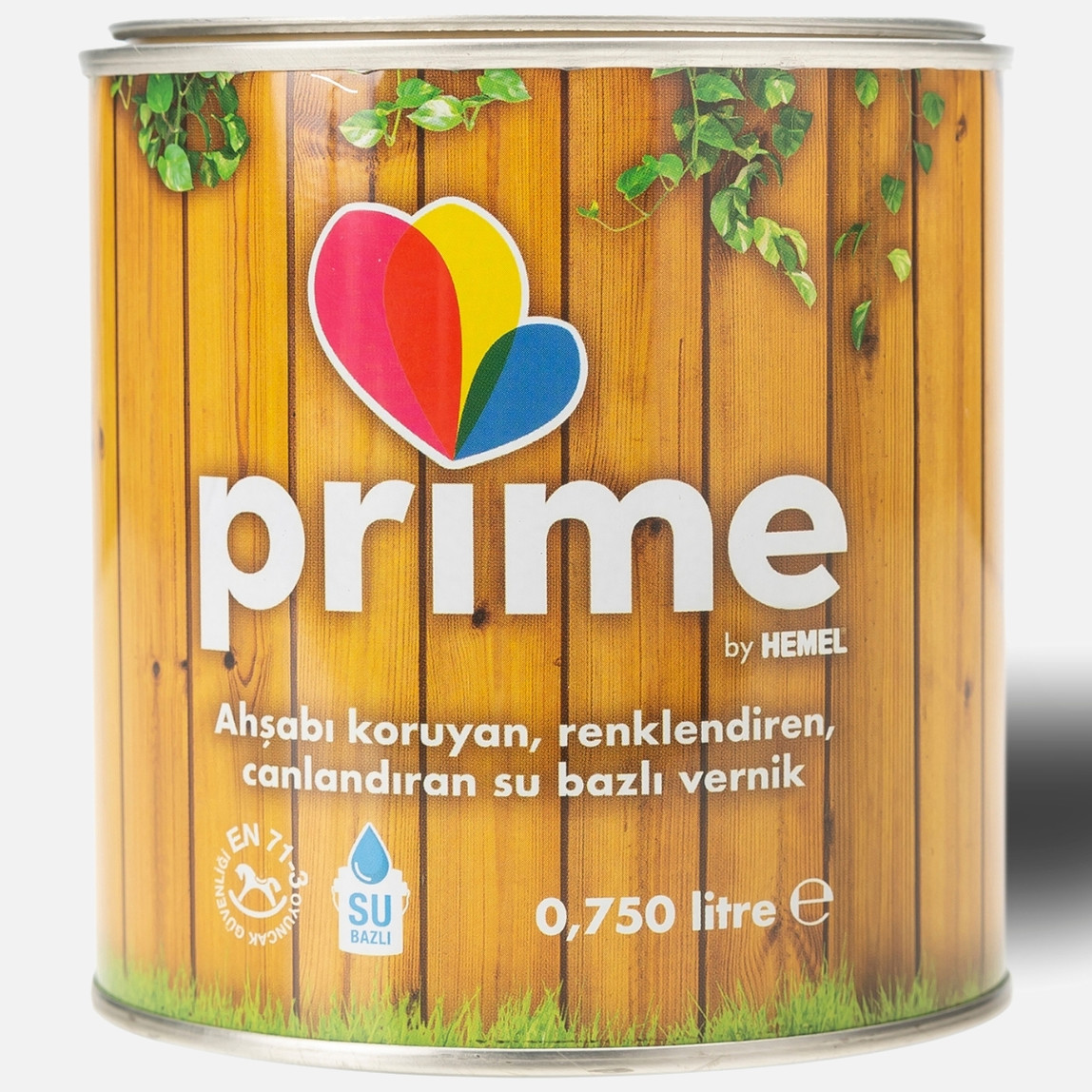    Hemel Prime Vernik Şeffaf 0,75 Litre 