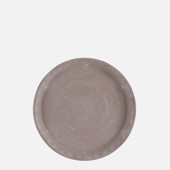 Terra Saksı Altlığı Gri Q21 cm