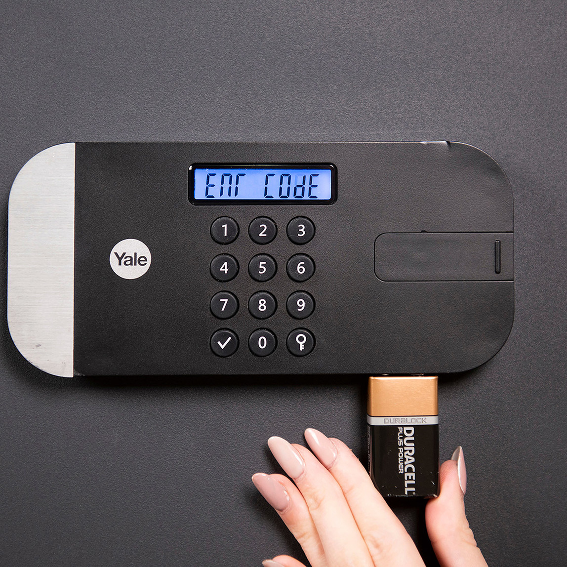    Yale YSEM/250/EG1 Dijital Siyah Elektronik Para Kasası 